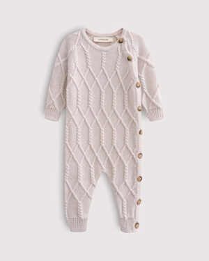 комбинезон детский кремовый