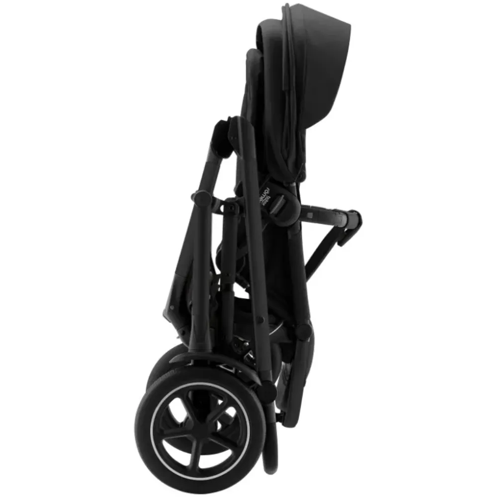 Комплект 4в1 Britax Roemer коляска SMILE5Z Classic Space Black+автокресло BS CORE+База BS CORE BASE 13 4в1 черный
