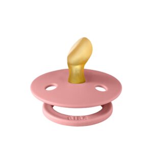 Пустышка латексная BIBS Colour Latex Anatomical Dusty Pink 0+ мес. 6 Пустышка латексная BIBS Colour Latex Anatomical Dusty Pink 0+ мес. 5