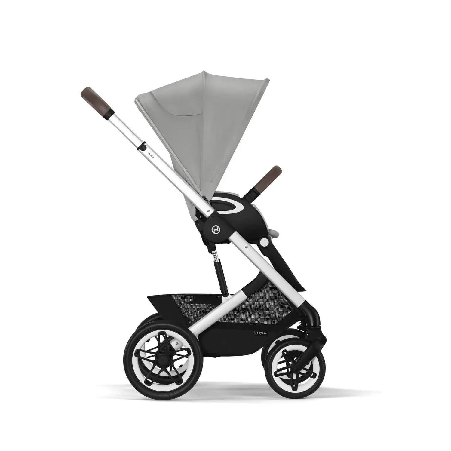 Коляска прогулочная Cybex Talos S Lux NEW с дождевиком 4 stone grey