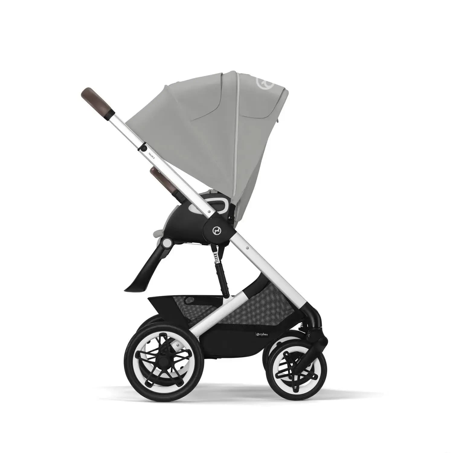 Коляска прогулочная Cybex Talos S Lux NEW с дождевиком 5 stone grey