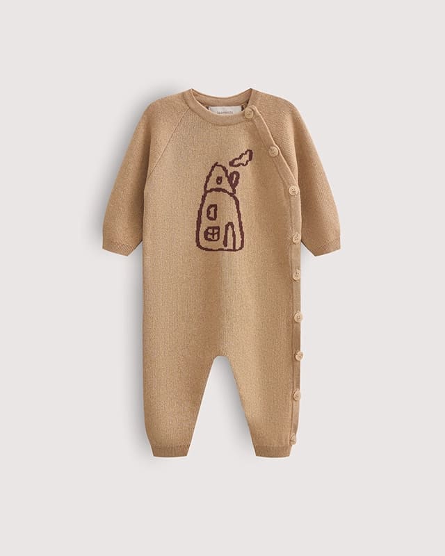 комбинезон домик