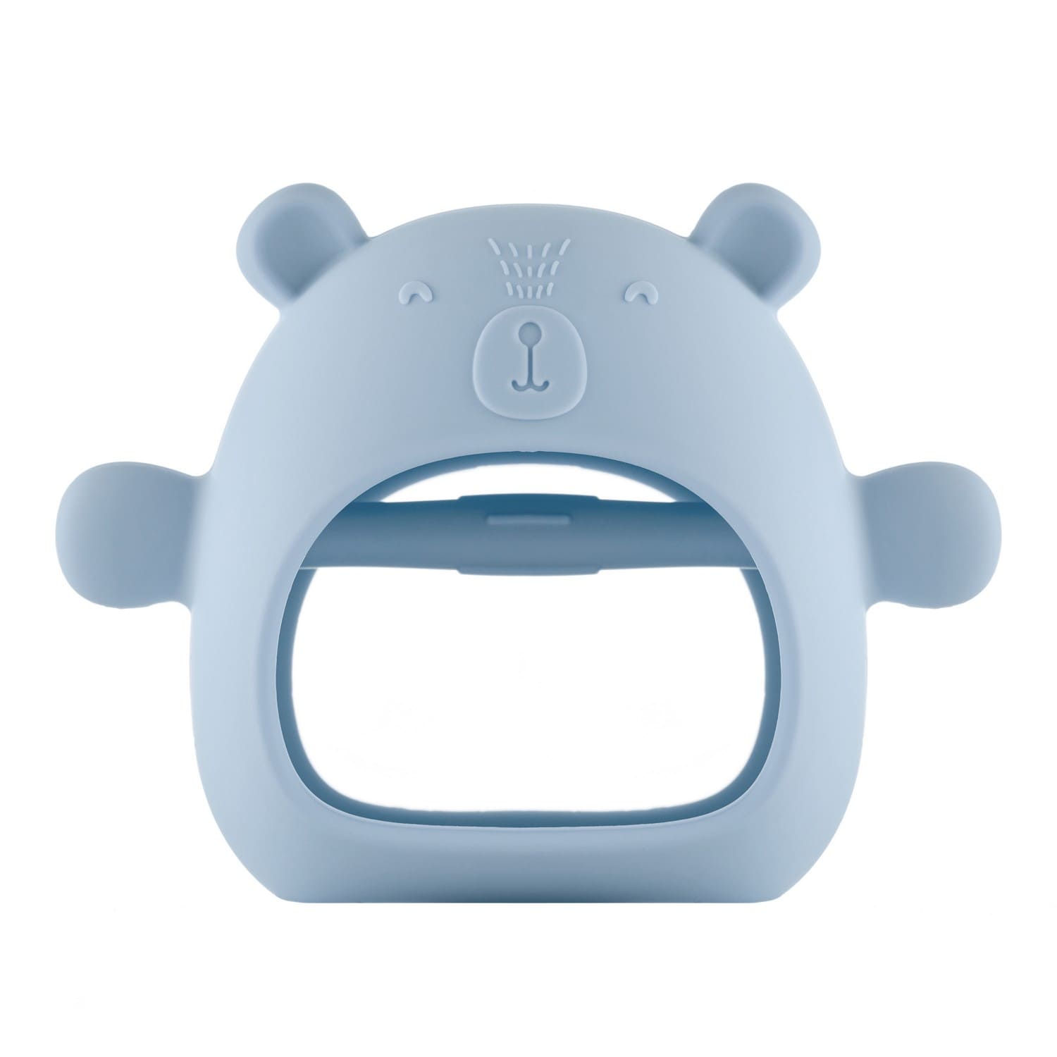 Прорезыватель Roxy Kids силиконовый на руку Мишка 1 голубой