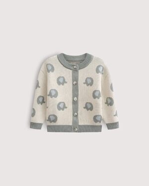 кардиган слоники