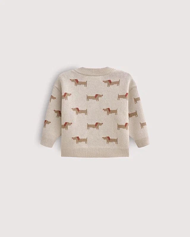 Кардиган детский Loomknits Таксы LW0157 2 кардиган такса