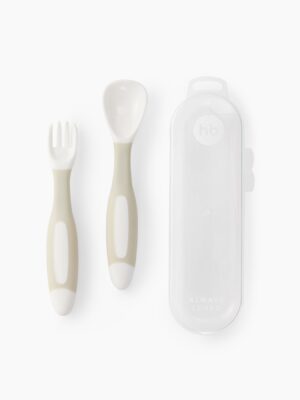 Набор Happy Baby ложка и вилка 8 Набор Happy Baby ложка и вилка