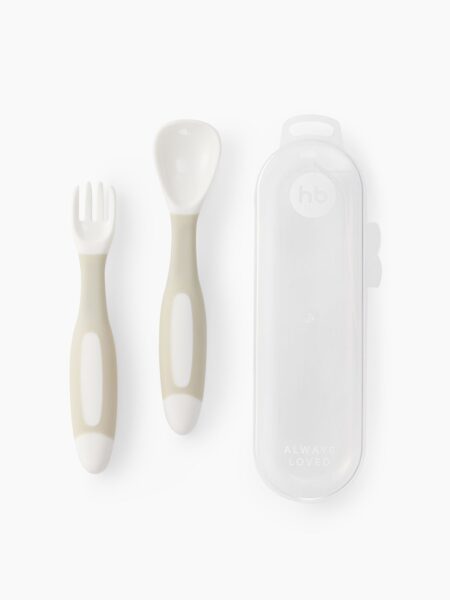 Набор Happy Baby ложка и вилка