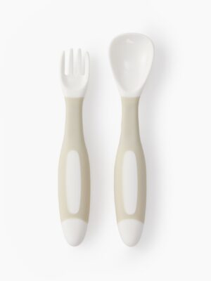 Набор Happy Baby ложка и вилка 10 Набор Happy Baby ложка и вилка