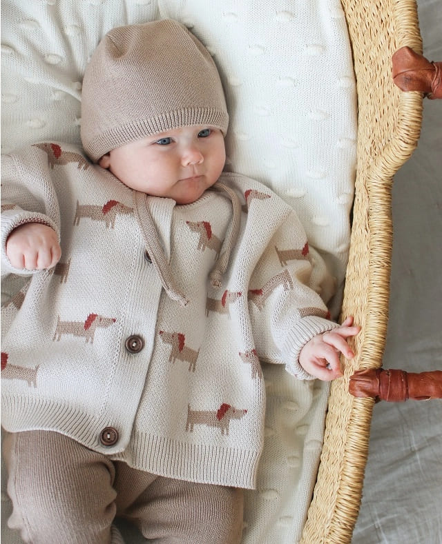 Кардиган детский Loomknits Таксы LW0157 3 кардиган такса