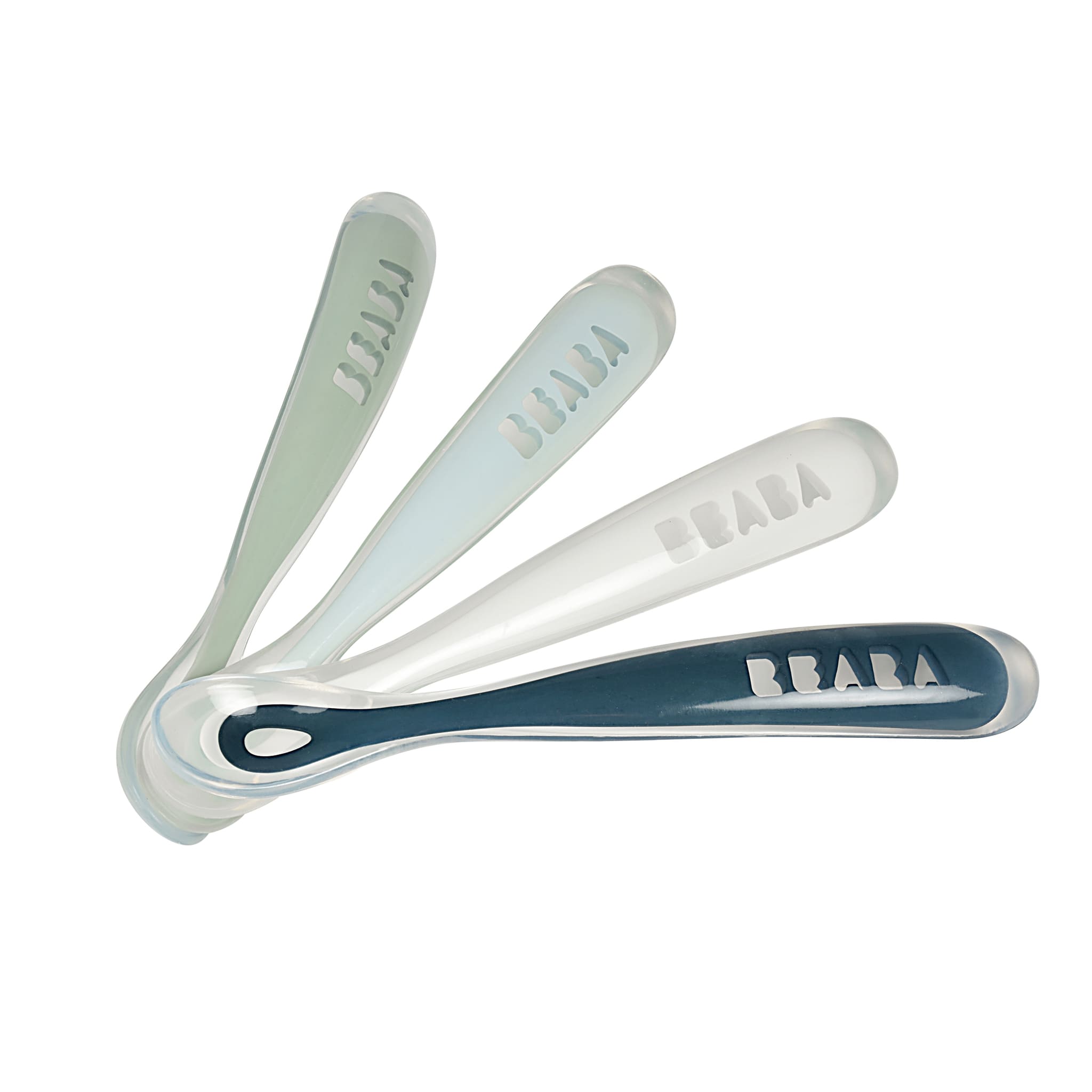 Набор эргономических ложек Beaba SET 4 ERGO SPOON 1ST AGE RAINB 1 Набор эргономических ложек Beaba SET 4 ERGO SPOON 1ST AGE RAINB