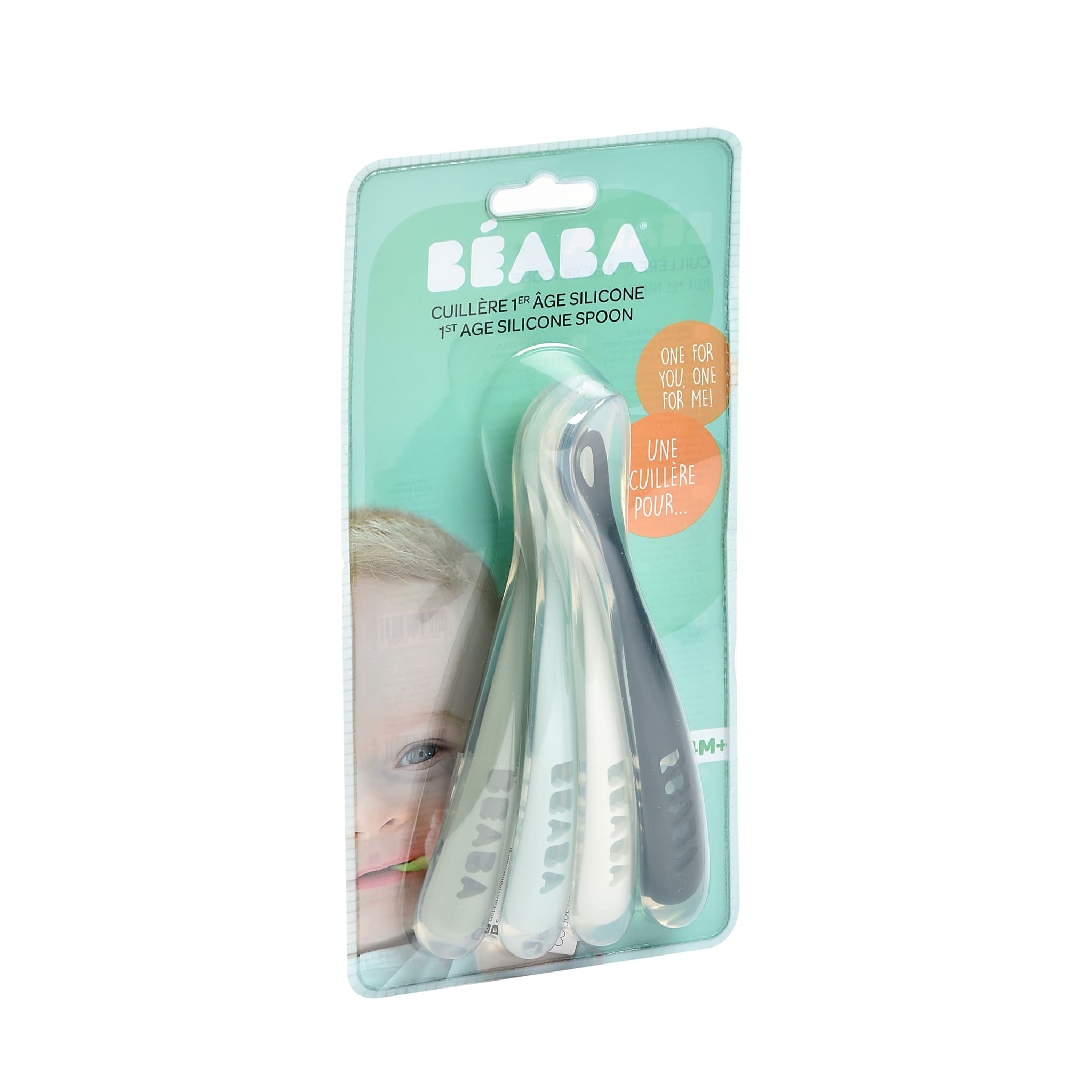 Набор эргономических ложек Beaba SET 4 ERGO SPOON 1ST AGE RAINB 2 Набор эргономических ложек Beaba SET 4 ERGO SPOON 1ST AGE RAINB