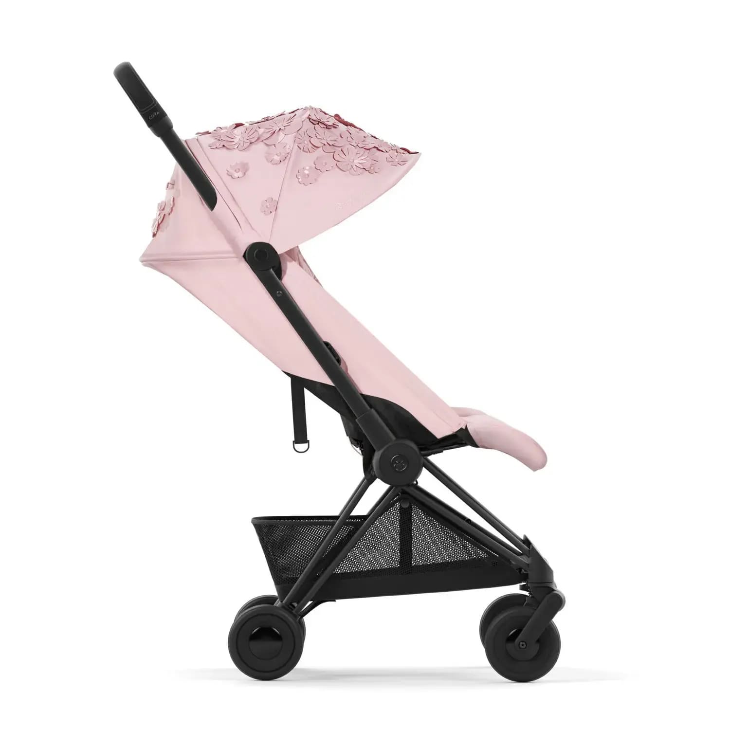 Коляска прогулочная Cybex Coya FE SIMPLY FLOWERS PINK
