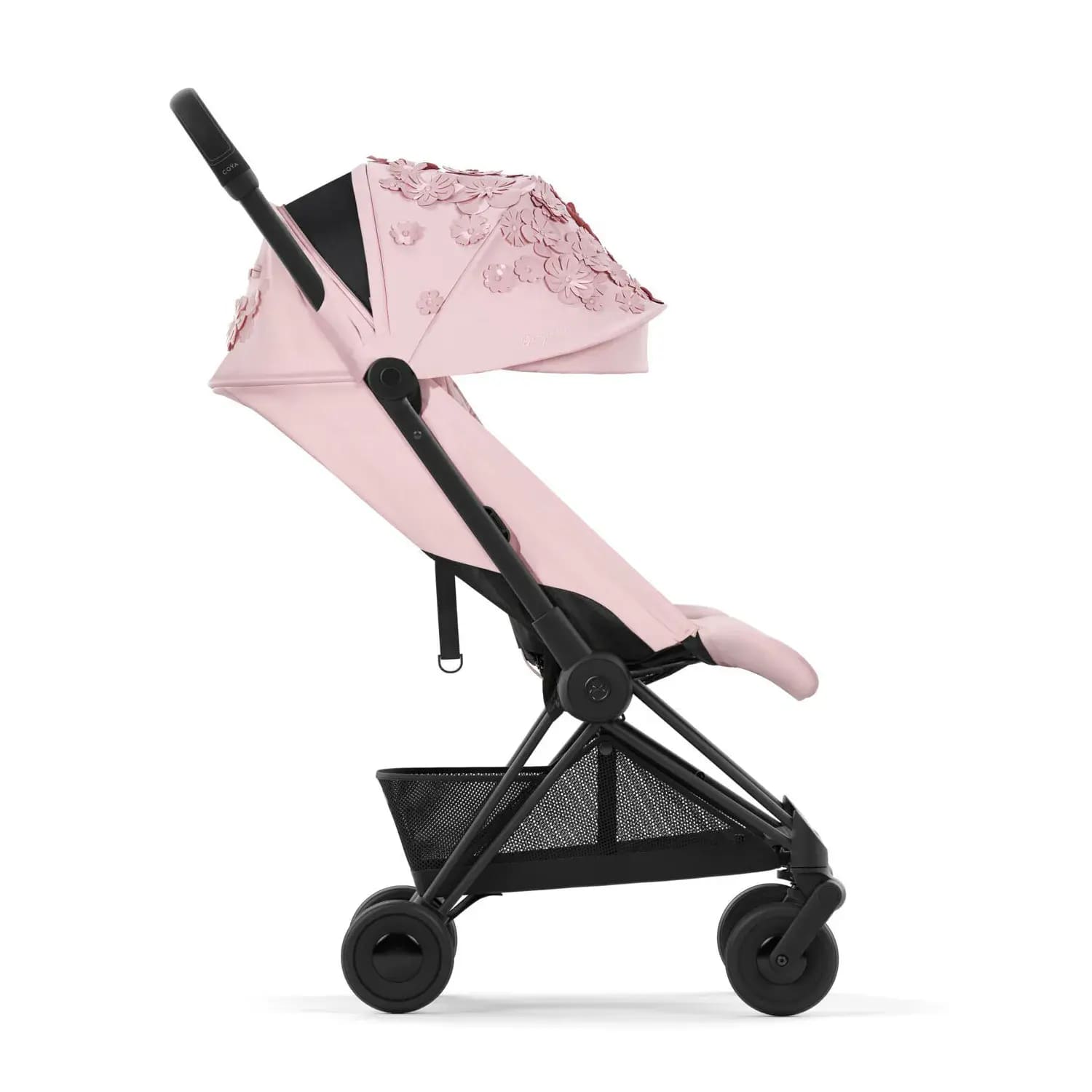 Коляска прогулочная Cybex Coya FE SIMPLY FLOWERS PINK