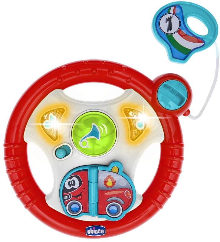 Игрушка развивающая Chicco «Руль на коляску» 2 Игрушка развивающая Chicco «Руль на коляску»