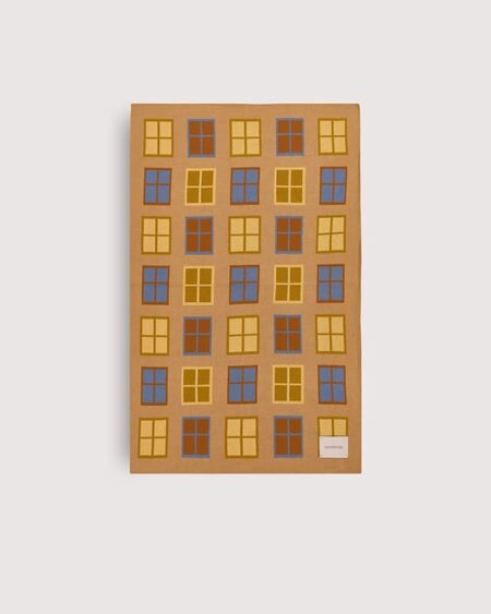 Плед детский Loomknits Корица Окна LW5336