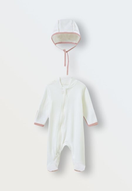 Комплект на выписку Toucankids для девочки 2 предмета (слип-чепчик)