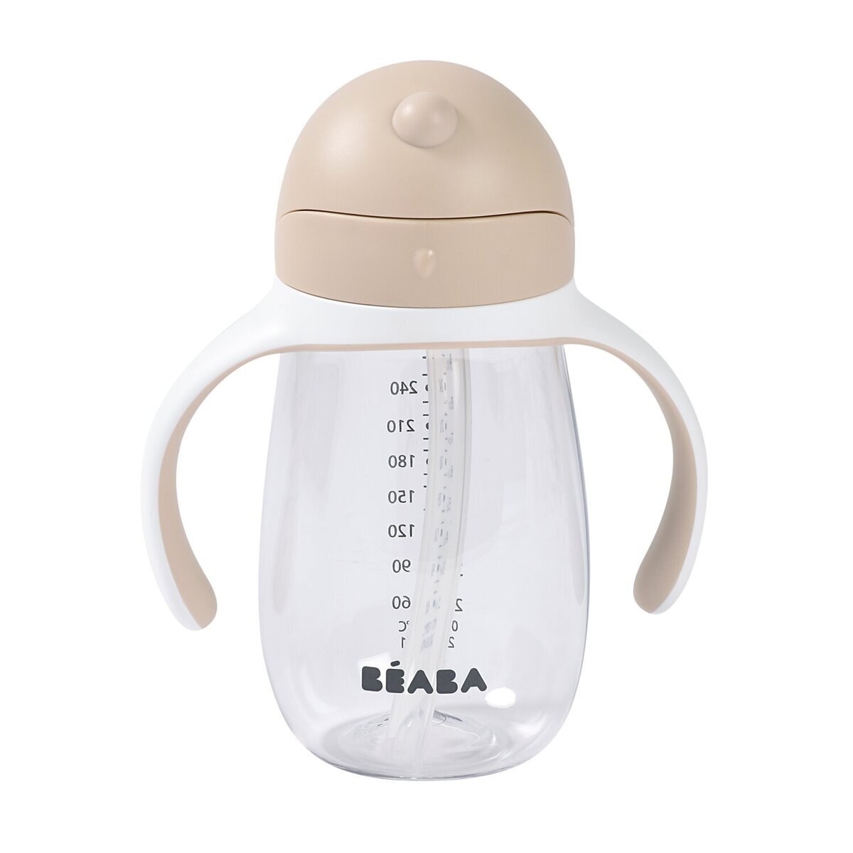 Поильник Beaba 300 ml STRAW CUP 300 ML CLAY