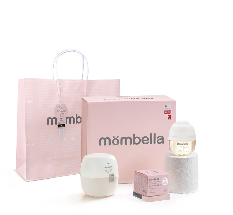 Набор Mombella Wide Neck из пластика 2 предмета